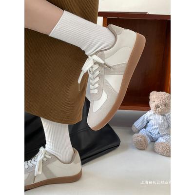 Zi Frühling neue Herren- und Damen-Freizeit-Sneaker vielseitige flache Sohle Nischen-Übergröße Sportschuhe