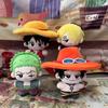 Styles Anime Peripherals Luffy Zoro Ace Doll Toys Children Birthday Gift ONE PIECE 4 Entertaining Play Safe Kid Friendly Fun