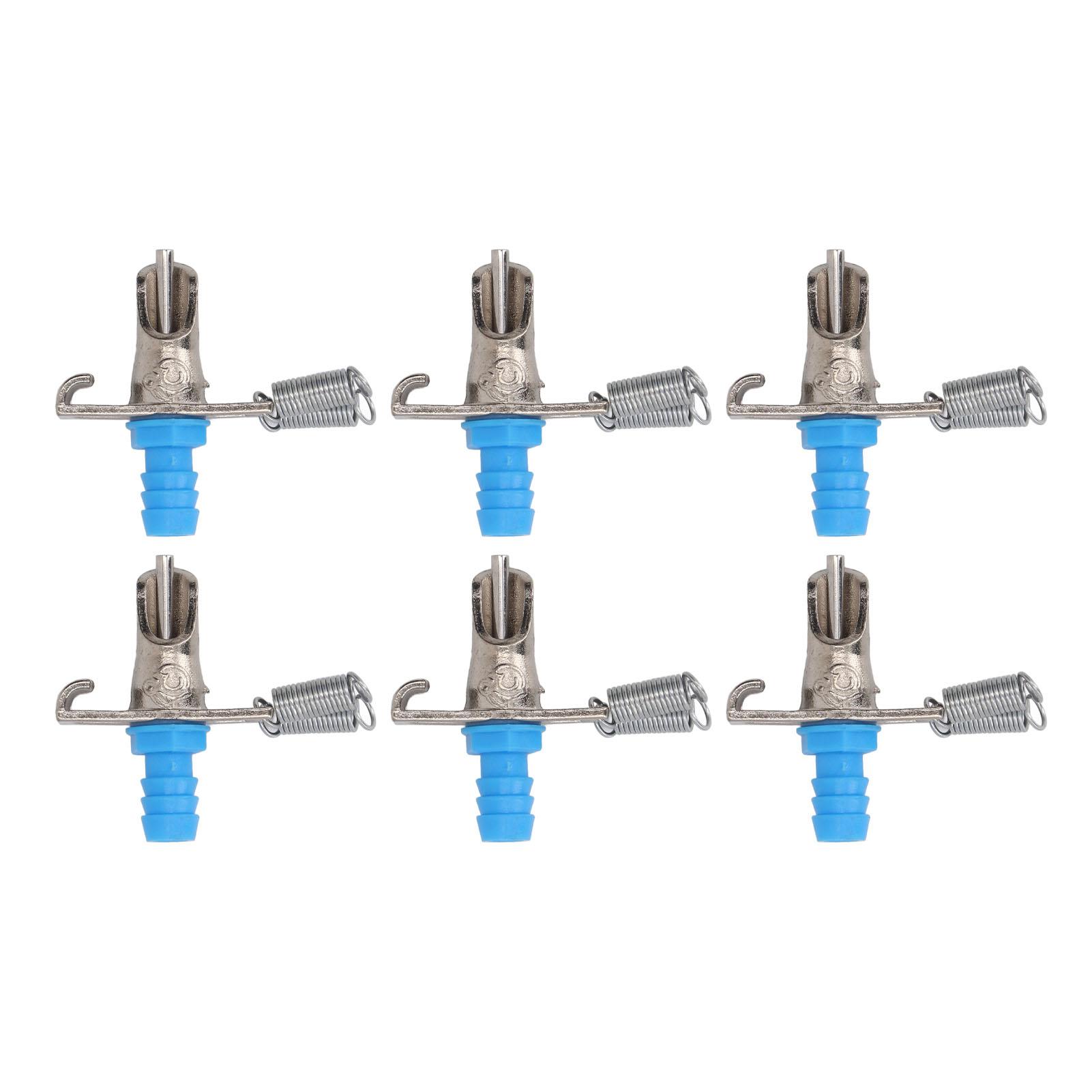 

10PCS Automatic Rabbit Water Nipples Galvanized Rabbit Water Drinker Feeder with 5m Tube for Small Animals Poultry