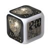 Minecraft Alarm Clock Led Night Light Colourful Changing Desktop Decoration