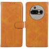 For Nothing Phone (3a) Case PU Leather Wallet Protective Phone Cover Calf Texture