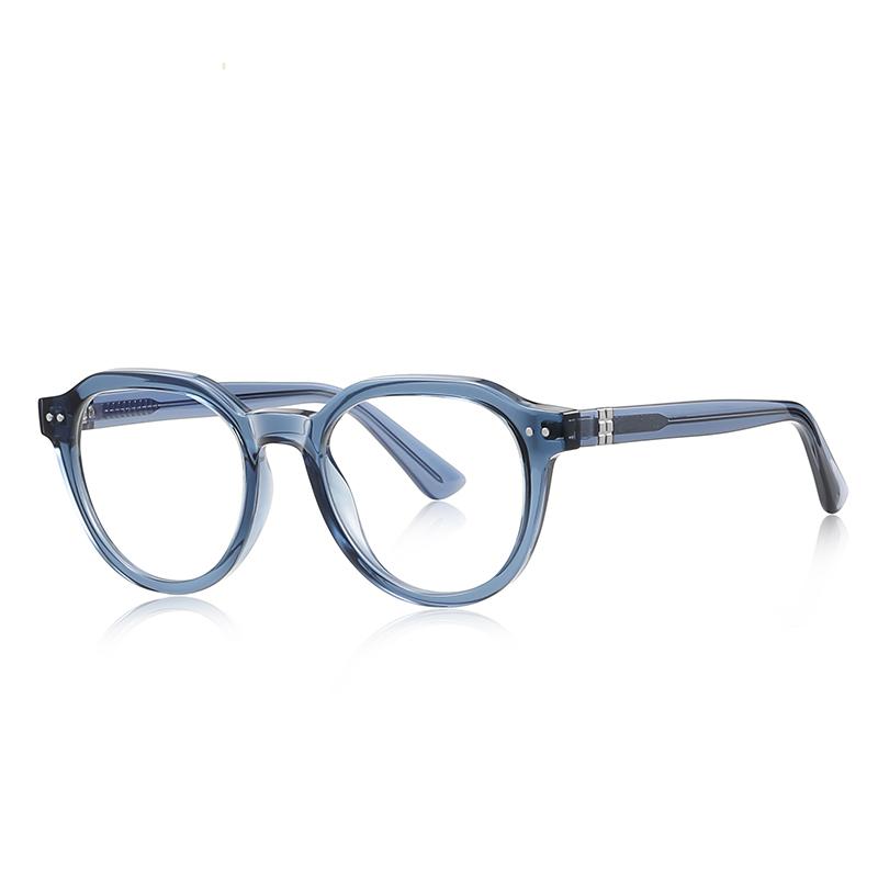 Women Men Anti Blue Rays/Photochromic Oval Optical Spectacles With Prescritpion Shortsighted/Hyperopia Customized Eyeglasses