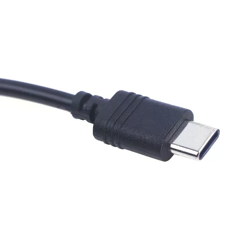 DC Typ-C Buchse auf 5.5*2.1 Buchse Kabel 5521 Stromanschluss DC Stromanschluss 5.5x2.1 Adapter USB Typ C Konverter