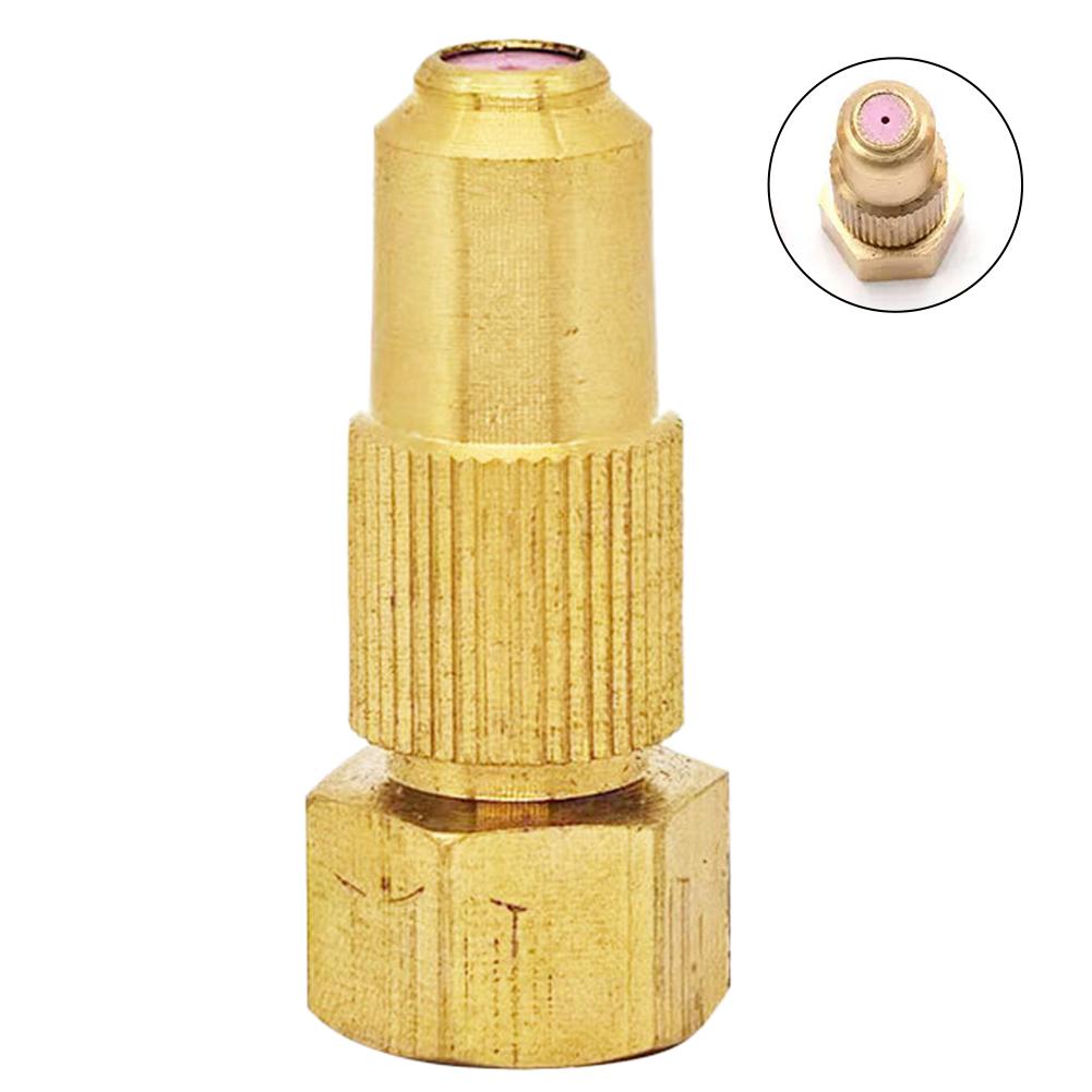 Gartenpflege-Gartenspritze, Messingdüse, Messing-Bewässerungsspritzenzubehör, Bewässerung, optimale Leistung