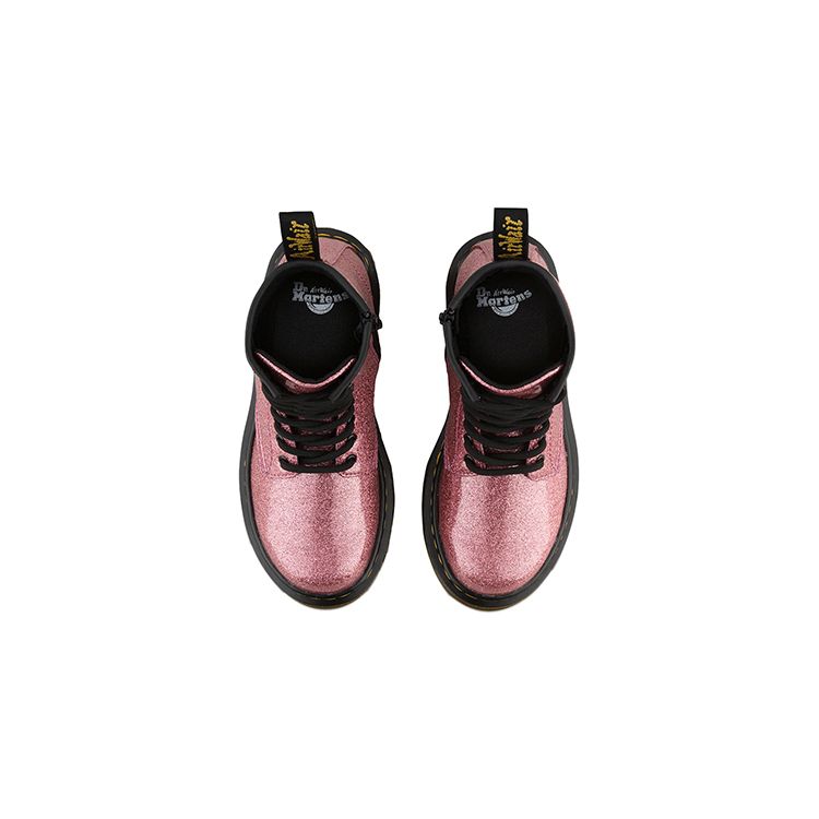 Dr. Martens 1460 Odolné Kožené Dětské Boty Tlumící Nárazy Dětské boty Růžové 24827650