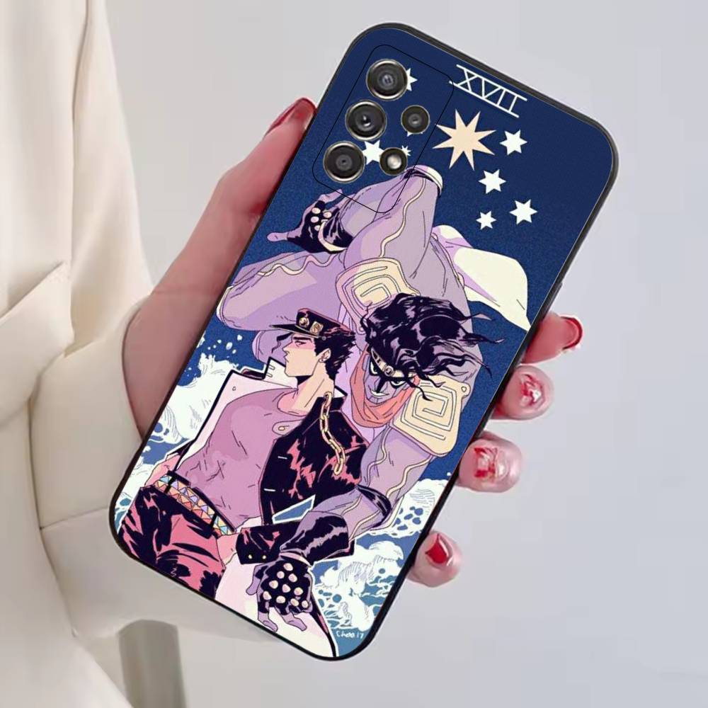 K-Kujo Jotaro Anime J-JOJO Handyhülle Für Samsung S25,S24,S21,S22,S23,S30,Ultra,S20,Plus,Fe,Weiche Silikon Schwarze Hülle