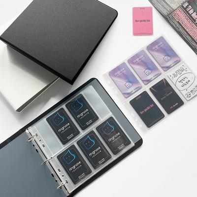 Large Photo Card Binder 5/6/9/12/13 Grid Photocard Holder Idol Photo Cover Album Kpop Picture Protector Card Storage Book