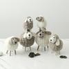 Kid Gift Birthday Wool Felt Sheep Desktop Decor Figurines Mini Table Ornament Home Furnishings