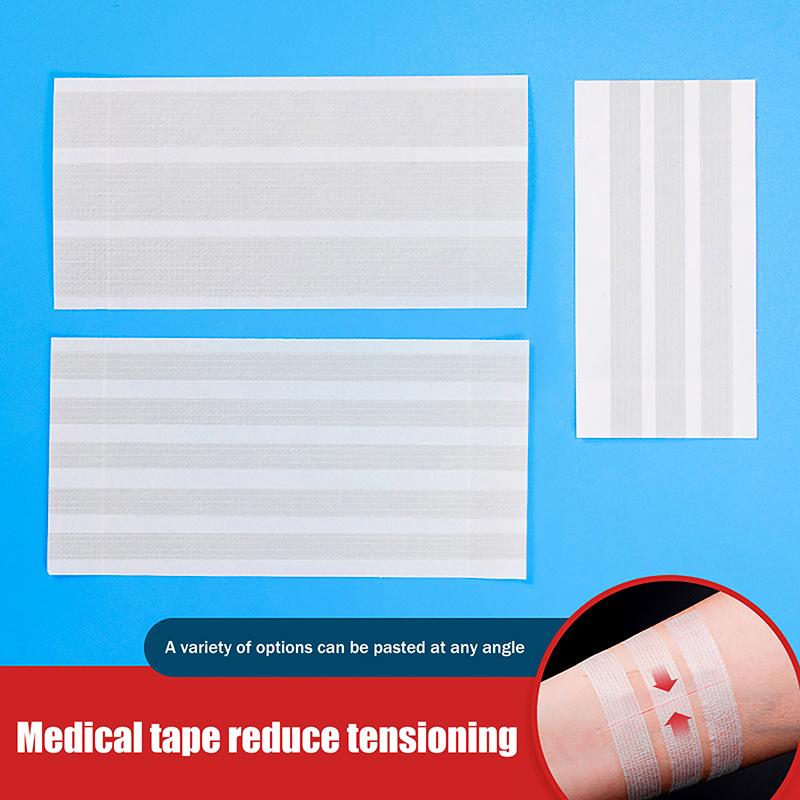 3/5/6Pcs Skin Repair First Aid Kit Surgical Breathable Tape Wound Closure Tape Adhesive Sterile Medical Bandage Strip