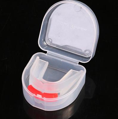 Double-Sided EVA Mouthguard with Box for Taekwondo, Boxing, and Teeth Grinding Protection