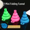Compact Foldable Food-Grade TPR Kitchen Funnel Set