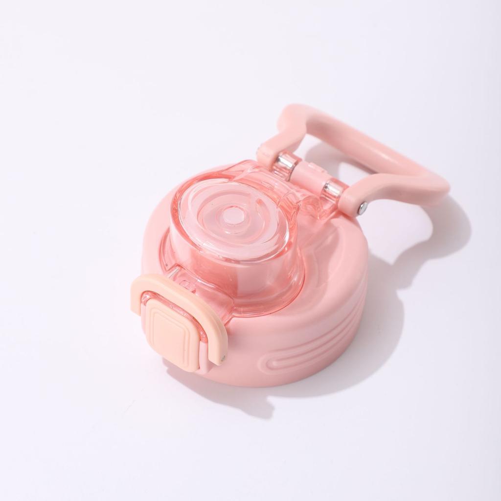 Thermos Mug, High Value, Gradient Large-Capacity Direct Drinking Cup, Stainless Steel Portable Bouncing Cup For Male And Female Students