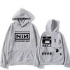2025 Retro Hooded Nine Inch Nails Confirm Tour Fleece Harajuku Sweatshirt for Autumn/Winter Gothic Clothes Punk Hoody