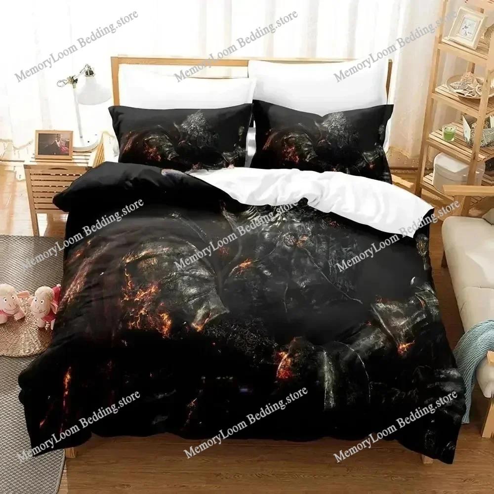 Dark Souls Bedding Set Single Twin Full Queen King Size 3D Print Bed Set Adult Kid Bedroom Fashion Duvetcover Sets