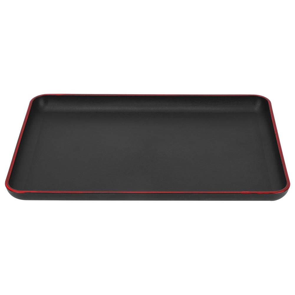 Japanese Rectangular Serving Tray, Durable BPA-Free Plastic for Restaurant & Hotel Use, Lightweight Easy-Clean Tray