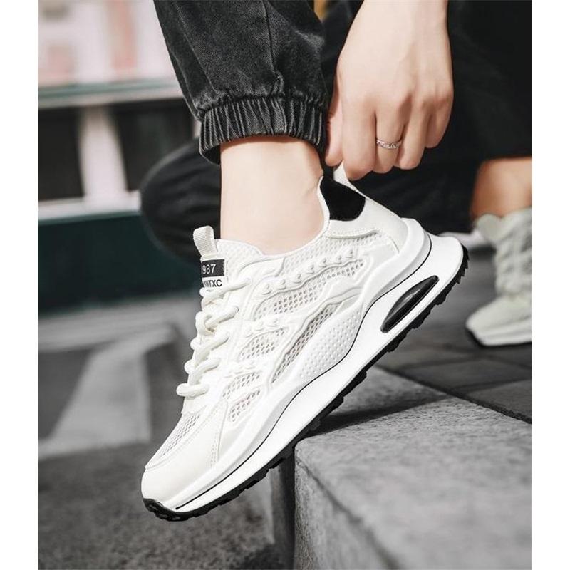 Men's Shoes, Low-cut, Thick-soled Sports And Casual Shoes, Fashion, All-match, Breathable Men's Shoes