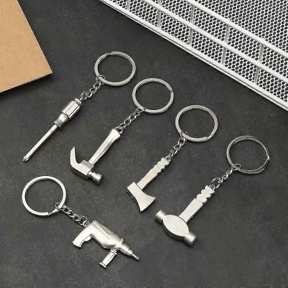 Portable Wrench Tool Keychain Mini Hand Tool Metal Wrench Keychain Tools Model