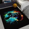 Boys' Room Play Rug - 3D Joystick Pattern Non-Slip Rug, Playroom & Bedroom Decor Carpet