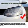 Car Headlight Lenses Headlamp Replacement Cover Shell Left Right For Volkswagen VW Polo MK5 Pre-facelift 2010-2013