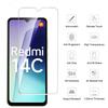 2Pcs Tempered Glass Full Cover For Xiaomi Redmi 14C 15C 13c 10C 12 Screen Protector Redmi14C Global Crystal Redmi15C Crystal Mica Verre