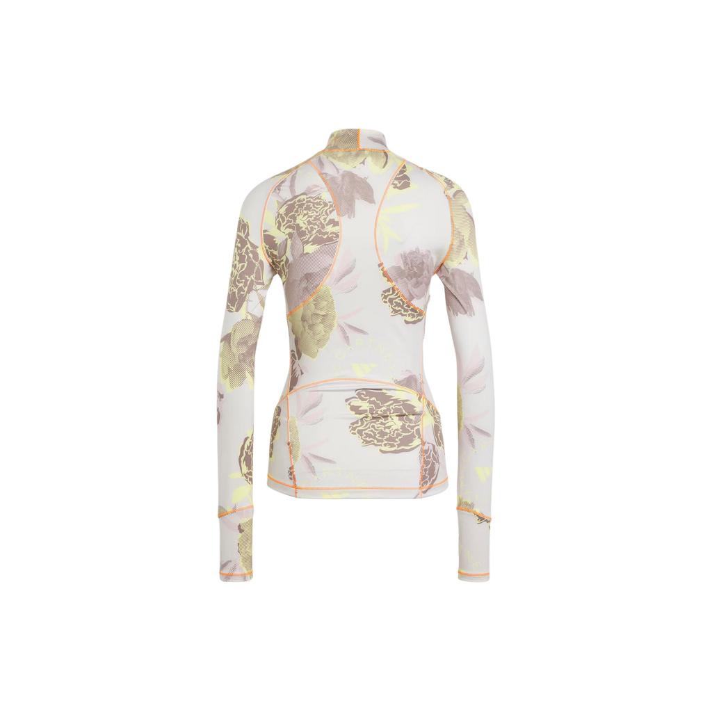 (WMNS) Adidas By Stella Mccartney Cropped Long-Sleeve Top (Asia Szing) Asia Sizing 'White' Women's IN3634