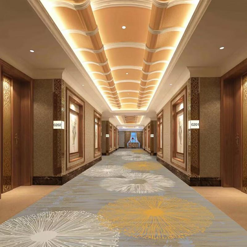 Gruby dywan ognioodporny do hoteli i klubów