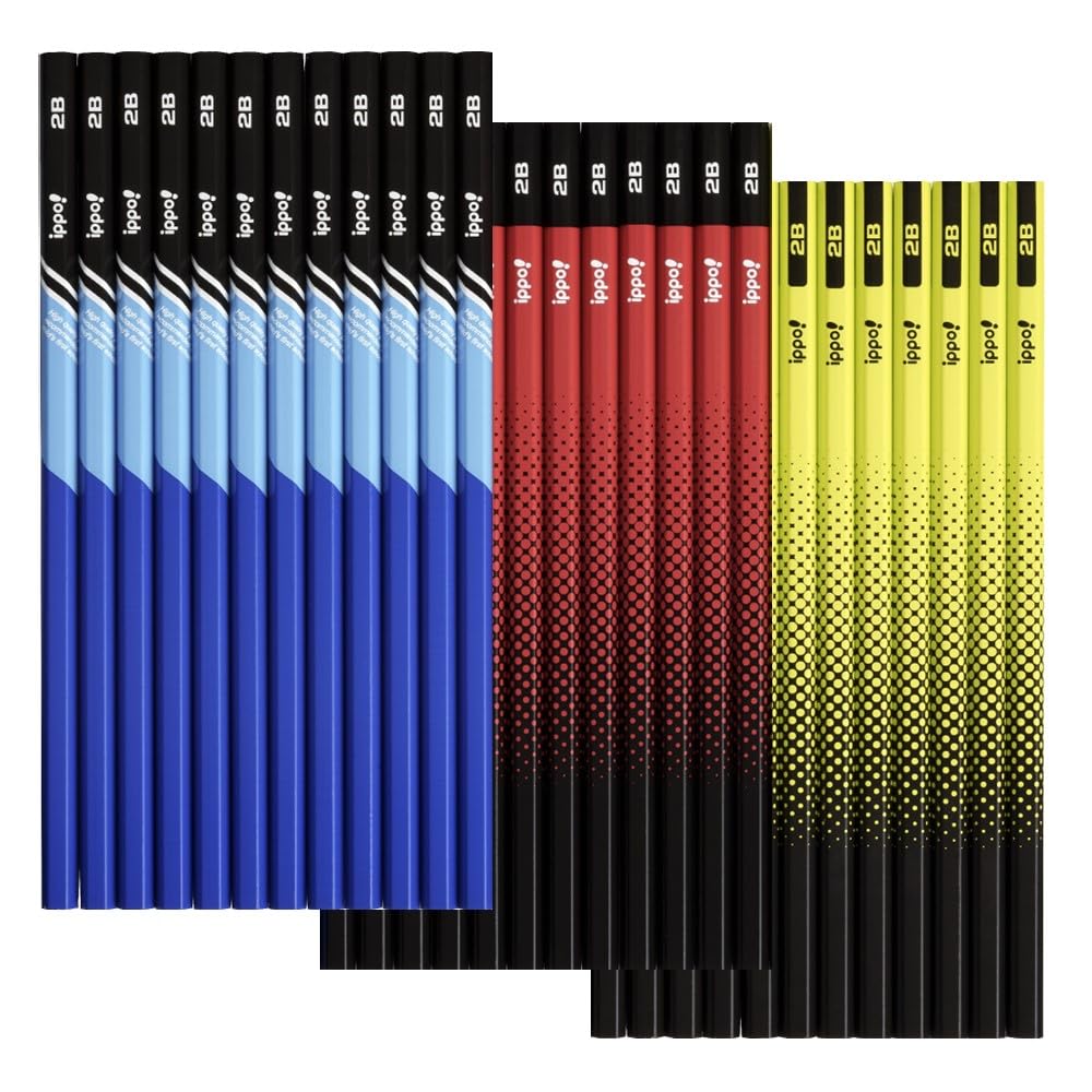 

Карандаш для письма Tombow Pencil 2B с печатным дизайном, крутой цвет, 3 дизайна, случайные 36 штук ippo! ACA-066AAZ