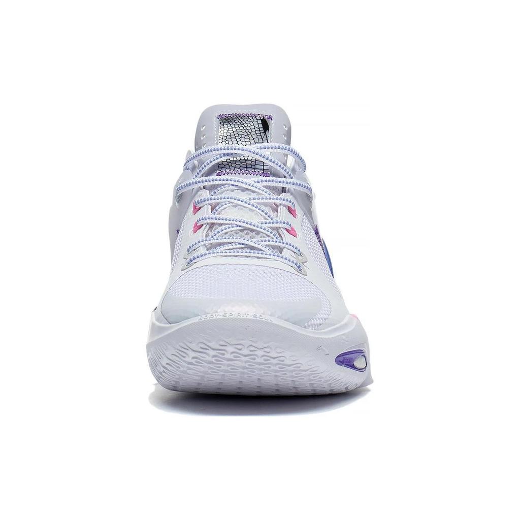 Li Ning Wade Fission 8 Textil Cómodo, Cuero Sintético, TPU Amortiguación Antideslizante Resistente a la Abrasión Caña Baja ABPT029-11