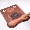 2PCS Cartoon Wrist Mouse Pad Set, Soft Memory Foam Wrist Rest for Computer, Ergonomic Cushion for Keyboard Mouse