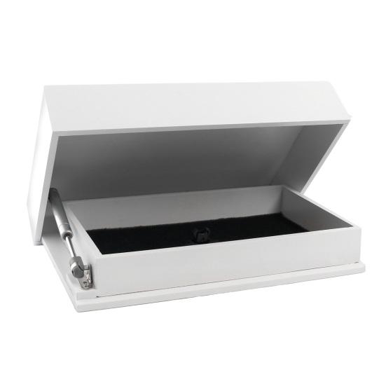 Floating Shelf with Hidden Compartment Modern Wooden Floating Shelf Wall Mount Storage And Display Shelf for Living Room Bedroom Office