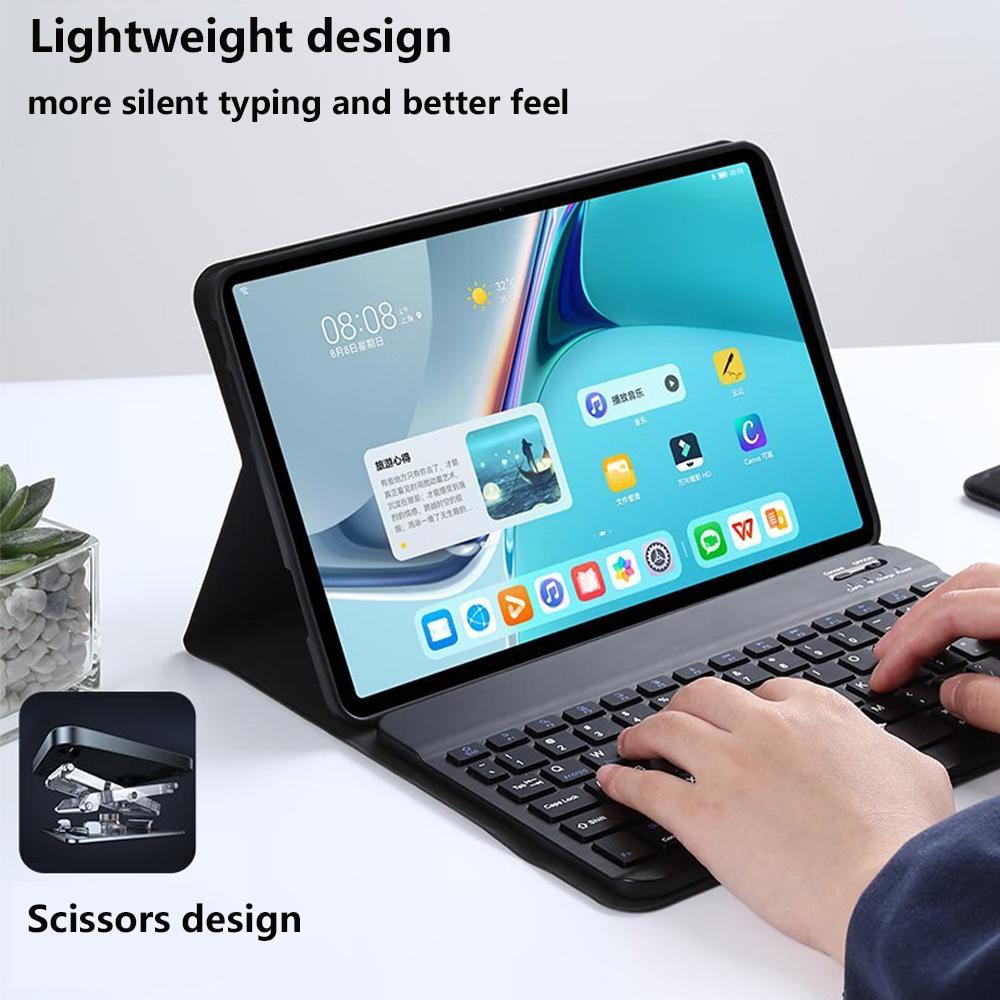 Case for Honor Pad X9 11-Inch, Magnetic Bluetooth Keyboard Cover for Honor Pad X8a 11 Inch, for Honor Pad Smart Stand Cover