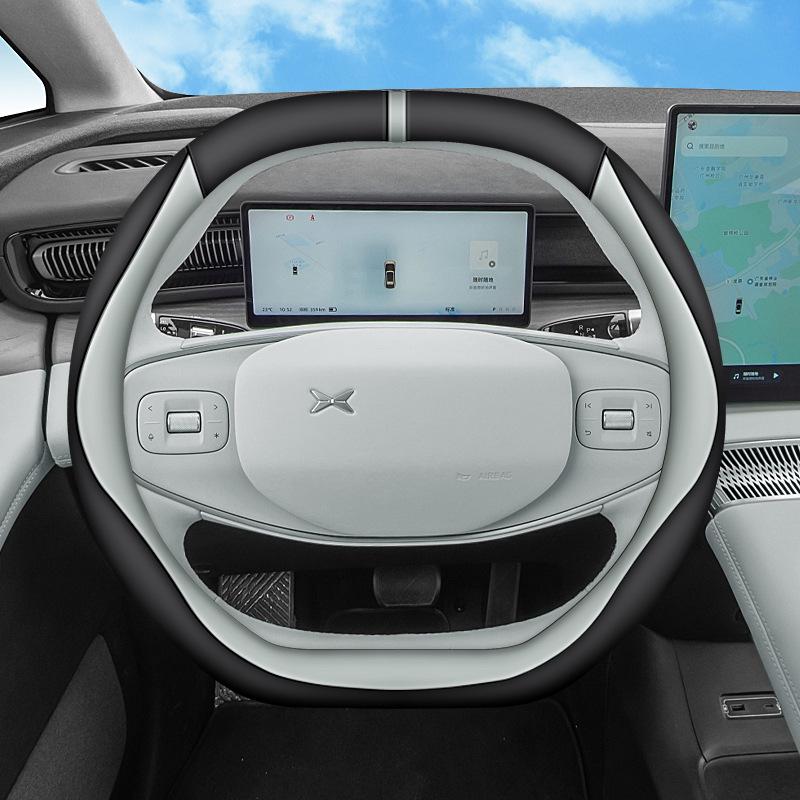 

Ultra-Thin Anti-Slip Sweat-Proof Steering Wheel Cover for XPeng X9 - All-Season Universal Fit. 38cm