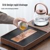 Naijiang Ru Kiln Ceramic Automatic Tea Set with Integrated Tray & Kettle