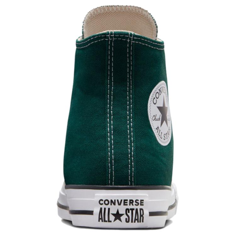 Converse Chuck Taylor Hi Dragon Scale Comfortable High-Top Canvas Shoes Unisex sneakers Green A04544C