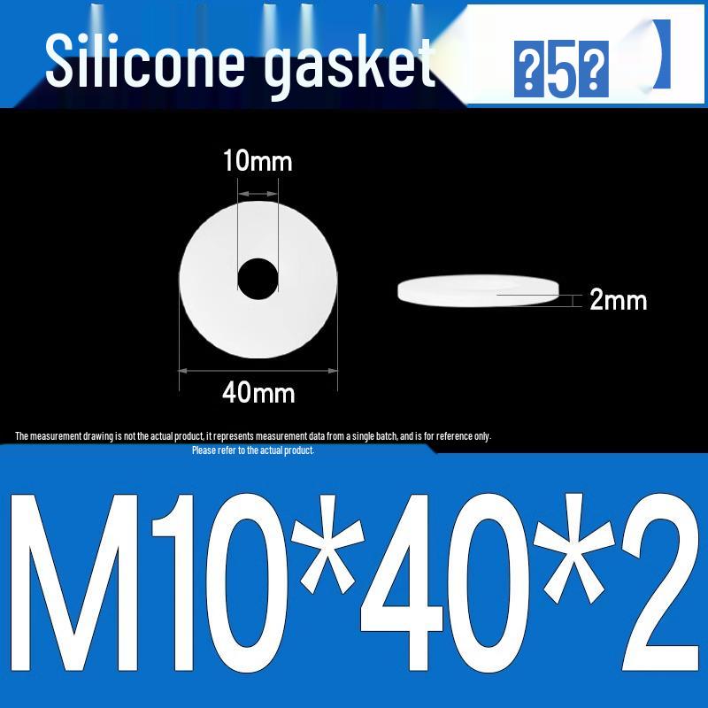 Silicone High-Temp Waterproof Gasket & Shock Absorbing Seal Pad