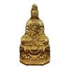 Household Worship Brass Guanyin Bodhisattva Buddha Statue Guanyin Bronze Statue Decoration