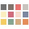 Kit com 20 envelopes retrô coloridos para dinheiro, tamanho 6,8 x 4 polegadas, ideais para cartões de felicitações, convites de casamento e cartas de agradecimento.