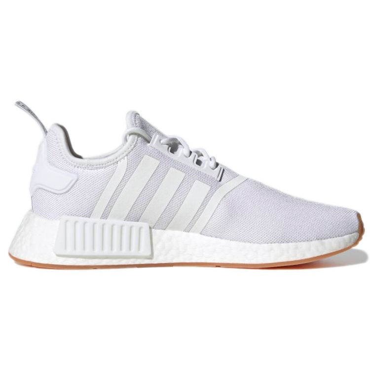 Adidas NMD_R1 Primeblue Hvit Gummi Unisex Sneakers Skyhvit GZ9260