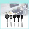 Kitchen Utensil Set With Nonstick Nylon Tools For Cooking And Grilling