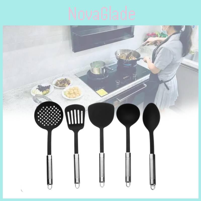 Küchenutensilien-Set mit Antihaft-Nylonwerkzeugen zum Kochen und Grillen