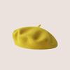 Vintage Wool French Beret for Women Solid Fashion Simple Casual Beret Solid Classic Breathable Soft Comfortable Hat for Fall Winter