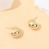 Accessories European and American Simple Creative Personalized Fashion Stud Earrings Alloy Light Luxury High-end Ear Bone Clip Set