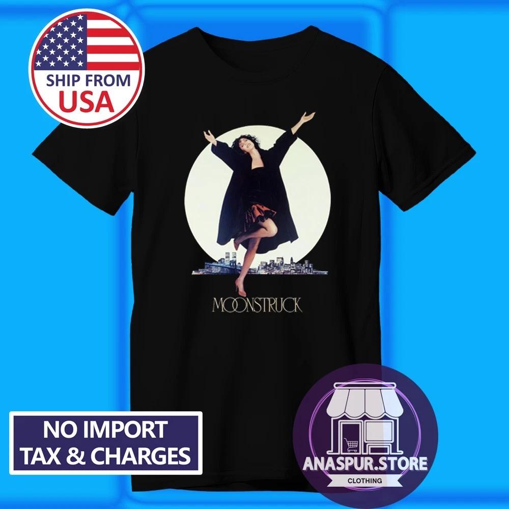 Moonstruck 80 s Romantic Comedy Men s Black Size S-5XL S