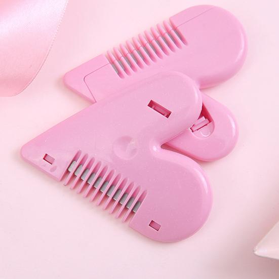 Hair Trimmer Creative Shape Solid Construction Decoration for Shaped Hair ABS Heart Trimming Comb Home