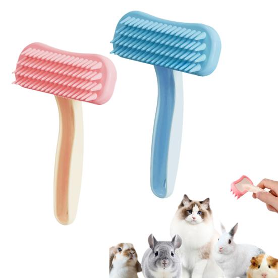 Dog Hair Remover Brush Pet Comb for Dogs And Cats Silicone Soft Teeth Massage Comb Grooming Bath Brush Pet Supplies
