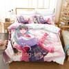  Finana Ryugu Bedding Set Single Twin Full Queen King Size Bed Set Adult Kid Bedroom Duvetcover Sets 3D Anime Bed Sheet Set
