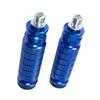 31BC Universal Aluminum Foot Pegs with Anti Slip Design Easy Installation Modification Part for Motorcycles E Bikes