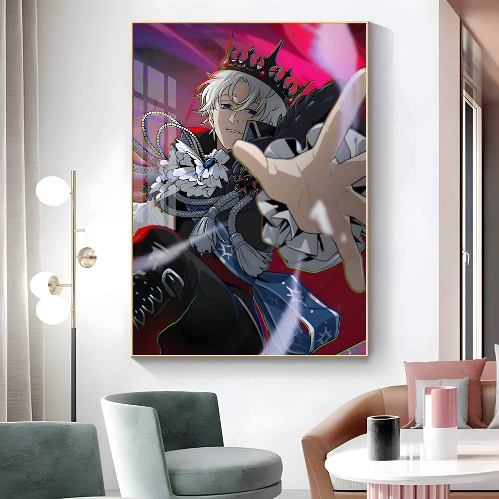 1pc Anime Sakamoto Days Poster Sticker Print Waterproof Wall Art For Living Room Bedroom Home Decor