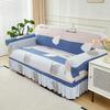 Elastic Sofa Cover All-Inclusive Cover Nordic Style Sofa Cover Non-Slip Fabric Skirt Sofa Cover