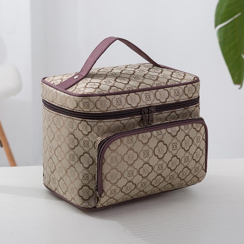 Nowa kosmetyczka Modne pudełko na kosmetyki z zamkiem błyskawicznym Duża pojemność Kosmetyczki podróżne do makijażu